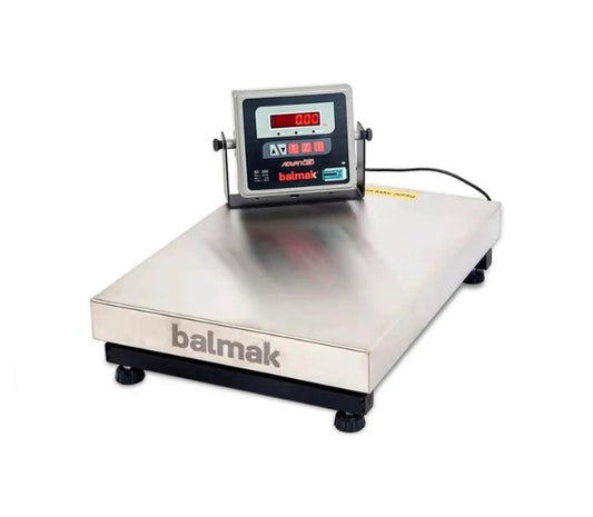 Balança Balmak 300kg Inox 50cm X 50cm