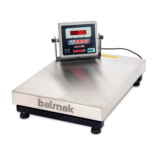 Balança Balmak 300kg Inox 50cm X 50cm